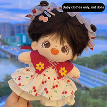 Load image into Gallery viewer, 20cm Cotton Doll Clothes Cute Plush Toy Teddy Bear Doll Dress Girl Toy Plush Doll Replacement Outfit
