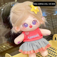 Load image into Gallery viewer, 20cm Cotton Doll Clothes Cute Plush Toy Teddy Bear Doll Dress Girl Toy Plush Doll Replacement Outfit
