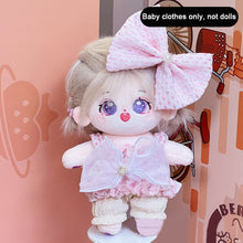 Load image into Gallery viewer, 20cm Cotton Doll Clothes Cute Plush Toy Teddy Bear Doll Dress Girl Toy Plush Doll Replacement Outfit
