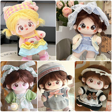 Load image into Gallery viewer, 20cm Cotton Doll Clothing Set Plush Toy Doll Clothing Dress Boys and Girls Changing Clothes Plush Doll Replacement Outfit
