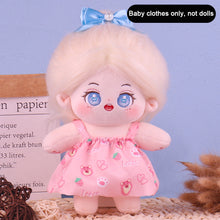 Load image into Gallery viewer, 20cm Cotton Doll Doll Clothes Lolita Pajamas Underwear Doll Toy Skirt Accessories Plush Doll Replacement Outfit Dress
