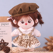 Load image into Gallery viewer, Soft Doll Winter Clothing 20cm Cotton Doll Clothes Set Plush Toy Skirt Doll Clothes Plush Doll Replacement Outfit Dres
