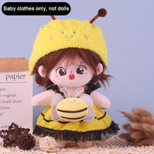 Load image into Gallery viewer, Soft Doll Winter Clothing 20cm Cotton Doll Clothes Set Plush Toy Skirt Doll Clothes Plush Doll Replacement Outfit Dres
