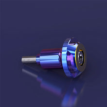Load image into Gallery viewer, 2Pcs Burning Titanium CNC Motorcycle License Plate Screw Cover Shell Holes Plate Scooter Accessories for Electric Motorcycle Part M5/M6
