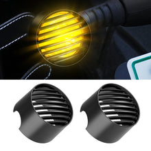 Load image into Gallery viewer, 2Pcs Motorcycle Front Rear Turn Signal Light Tail Lights Guard Cover Protection Grid For QJ150 250 500 600 700
