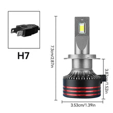 Load image into Gallery viewer, 1PC H1 H7 H11 H4 H3 9005 9006 LED Car Headlight LED Lamp High and Low Beam Bulbs Automobiles Lamp 12000LM 120W Lights White M8pro
