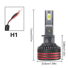 Load image into Gallery viewer, 1PC H1 H7 H11 H4 H3 9005 9006 LED Car Headlight LED Lamp High and Low Beam Bulbs Automobiles Lamp 12000LM 120W Lights White M8pro

