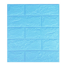 Load image into Gallery viewer, Brick Patterned Small-sized Wallpaper Dormitory Bedroom Waterproof Moisture-proof Decorative Wall Stickers Self-adhesive Wallpaper for Home Use
