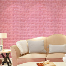 Load image into Gallery viewer, Brick Patterned Small-sized Wallpaper Dormitory Bedroom Waterproof Moisture-proof Decorative Wall Stickers Self-adhesive Wallpaper for Home Use
