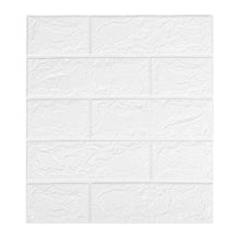 Load image into Gallery viewer, Brick Patterned Small-sized Wallpaper Dormitory Bedroom Waterproof Moisture-proof Decorative Wall Stickers Self-adhesive Wallpaper for Home Use
