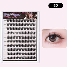 Load image into Gallery viewer, 5D Lashes Natural Eyelashes Dramatic False Eyelashes Faux Cils Makeup Artificial Fibre Fake Eyelash Extension
