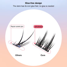 Load image into Gallery viewer, 5D Lashes Natural Eyelashes Dramatic False Eyelashes Faux Cils Makeup Artificial Fibre Fake Eyelash Extension
