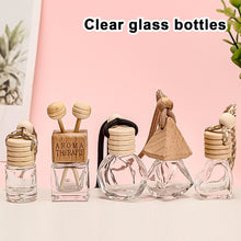 Load image into Gallery viewer, Transparent Glass Fragrance Bottle 8ml Vehicle Mounted Fragrance Perfume Bottle Pendant Mini Indoor Fragrance Bottle Perfume Sample Bottle
