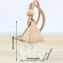 Load image into Gallery viewer, Transparent Glass Fragrance Bottle 8ml Vehicle Mounted Fragrance Perfume Bottle Pendant Mini Indoor Fragrance Bottle Perfume Sample Bottle

