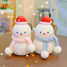 Load image into Gallery viewer, Baby Night Light Cute Christmas Theme LED Night Lamp Sleep Lamp Bedroom Bedside Night Atmosphere Lamp For Kids Baby Gifts
