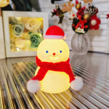 Load image into Gallery viewer, Baby Night Light Cute Christmas Theme LED Night Lamp Sleep Lamp Bedroom Bedside Night Atmosphere Lamp For Kids Baby Gifts
