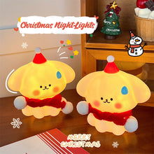 Load image into Gallery viewer, Baby Night Light Cute Christmas Theme LED Night Lamp Sleep Lamp Bedroom Bedside Night Atmosphere Lamp For Kids Baby Gifts
