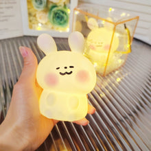 Load image into Gallery viewer, Baby Night Light Cute Christmas Theme LED Night Lamp Sleep Lamp Bedroom Bedside Night Atmosphere Lamp For Kids Baby Gifts
