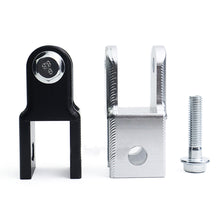 Load image into Gallery viewer, Motorcycle Modify Rear Shock Round End Change Fork End Accessories with 20mm Dual Fork Port Rear Shock Height Increase Part
