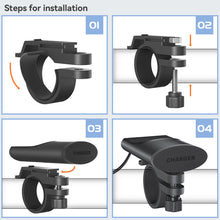 Load image into Gallery viewer, Motorcycle Dual USB Charger Handlebar 30W+18W PD+QC3.0 Fast Charging Waterproof 12V Phone Socket Adapter Accessories
