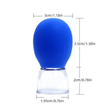 Load image into Gallery viewer, Facial Silicone Cupping Device Multifunctional Vacuum Negative Pressure Cupping Gua Sha Skin Lifting Tightening Tool

