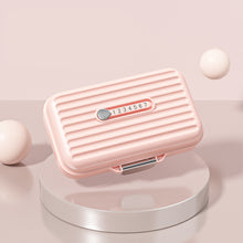 Load image into Gallery viewer, 7-grid Pill Box Portable Moistureproof Dustproof Medicine Box Large Capacity Multifunctional Daily Medication Jewelry Storage Box
