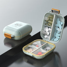 Load image into Gallery viewer, Double Layered 7-grid Pill Box Portable Moistureproof Dustproof Sealed Medicine Box Daily Medication Jewelry Storage Box
