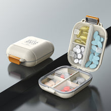 Load image into Gallery viewer, Double Layered 7-grid Pill Box Portable Moistureproof Dustproof Sealed Medicine Box Daily Medication Jewelry Storage Box
