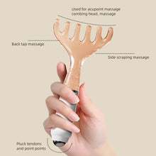 Load image into Gallery viewer, Antler Finger Massage Comb Portable Comfortable Multifunctional Meridian Massage Comb Household Acupoints Massage Relaxation Tool
