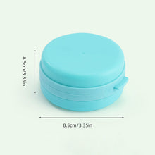 Load image into Gallery viewer, Silicone Bath Brush Round Portable Soft Skin-friendly Shower Brush Multifunctional Massage Bath Hair Washing Brush for Adult
