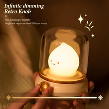 Load image into Gallery viewer, LED Night Light USB Charging Dimming Oil Lamp Bedroom Children Timing Sleeping Lamps Fun Switch Mood Light
