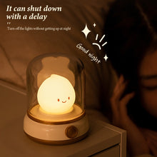 Load image into Gallery viewer, LED Night Light USB Charging Dimming Oil Lamp Bedroom Children Timing Sleeping Lamps Fun Switch Mood Light

