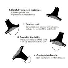Load image into Gallery viewer, Innovative Design of Multifunctional Double-sided Beard Comb Six in One Men's Beard Styling Template Comb
