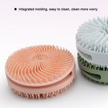 Load image into Gallery viewer, Double Sided Silicone Shower Brush Round Portable Set Hand Rub Shower Brush Adult Silicone Shower Brush

