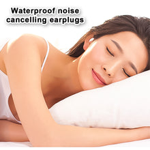 Load image into Gallery viewer, Waterproof Noise Reducing Earplugs Silent Sleep Sound Insulating Earplugs Split Design Swimming Waterproof Silicone Noise Reducing Earplugs
