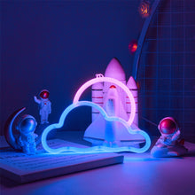 Load image into Gallery viewer, Gamepad Fire Moon Star LED Bright Neon Light Night Sign Modeling Lamp Room Wall Art Decoration Wholesale Xmas Birthday Wedding
