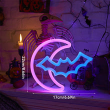 Load image into Gallery viewer, Gamepad Fire Moon Star LED Bright Neon Light Night Sign Modeling Lamp Room Wall Art Decoration Wholesale Xmas Birthday Wedding
