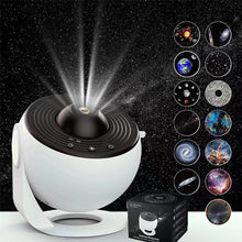 Load image into Gallery viewer, 360° Rotate Planetarium Lamp Galaxy Projector Starry Sky Projector Night Light For Kids Bedroom Valentines Day Gift Wedding Decor
