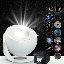 Load image into Gallery viewer, 360° Rotate Planetarium Lamp Galaxy Projector Starry Sky Projector Night Light For Kids Bedroom Valentines Day Gift Wedding Decor
