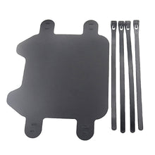 Load image into Gallery viewer, Motorcycle Front Number Liecense Plate Front Plate Accessories Liecense Plate Black Carbon Fiber For SURRON SUR-RON Light Bee Light X Segway X260 Off-Road Electric Vehicle Bike
