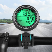 Load image into Gallery viewer, Bicycle Wired Bike Speedometer Round Shaped Bike Computer Backlight Screen Cycle Odometer Cycling Equipment Waterproof
