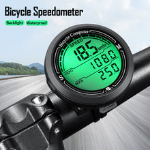 Load image into Gallery viewer, Bicycle Wired Bike Speedometer Round Shaped Bike Computer Backlight Screen Cycle Odometer Cycling Equipment Waterproof
