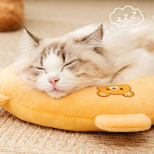Load image into Gallery viewer, Small Pillow for Pet Cats Dogs Sleeping Mat Neck Guard U-shaped Pillow Soft and Thick Bite Resistant Winter Warm Comfort Pillow
