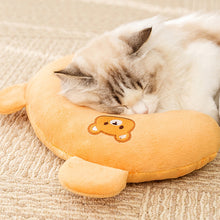 Load image into Gallery viewer, Small Pillow for Pet Cats Dogs Sleeping Mat Neck Guard U-shaped Pillow Soft and Thick Bite Resistant Winter Warm Comfort Pillow
