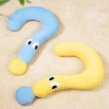 Load image into Gallery viewer, Pet Mat Pet Pillow Dog Question Mark U-shaped Pillow Four Seasons Universal Neck Pillow Sleeping Cat Small Pillow
