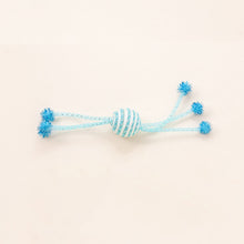 Load image into Gallery viewer, Cat Toy Self Hi Cats Sticks Cat Toys Interactive Ropes Ball Toys for Pet Dogs Teasing Bite-resistant Wool Ball
