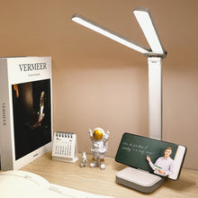 Load image into Gallery viewer, LED Desk Lamp Touch Sensor Dimmable Table Desk Lamp Student Bedroom Reading Lamp Eye Protection Table Light Room Lighting
