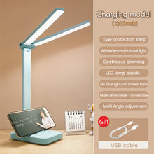 Load image into Gallery viewer, LED Desk Lamp Touch Sensor Dimmable Table Desk Lamp Student Bedroom Reading Lamp Eye Protection Table Light Room Lighting
