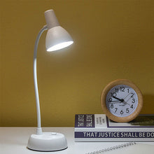 Load image into Gallery viewer, LED Eye Protection Book Night Light Adjustable Angle Mini Clip-On Study Desk Lamp Battery Powered Flexible for Travel Bedroom Reading
