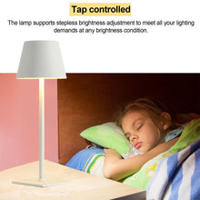 Load image into Gallery viewer, Rechargeable LED Table Lamp Touch Switch 3 Levels Dimmable Desk Lights Bar Club Dinner Creative Decorative Ambient Lighting

